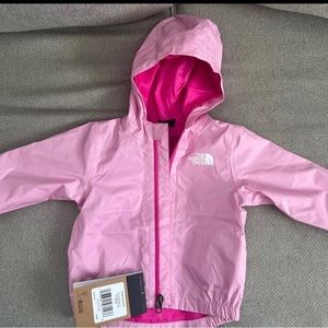 North face baby girl jacket 3-6months brand new